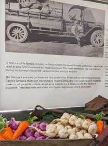 Fife History Museum Brookville Gardens exhibit